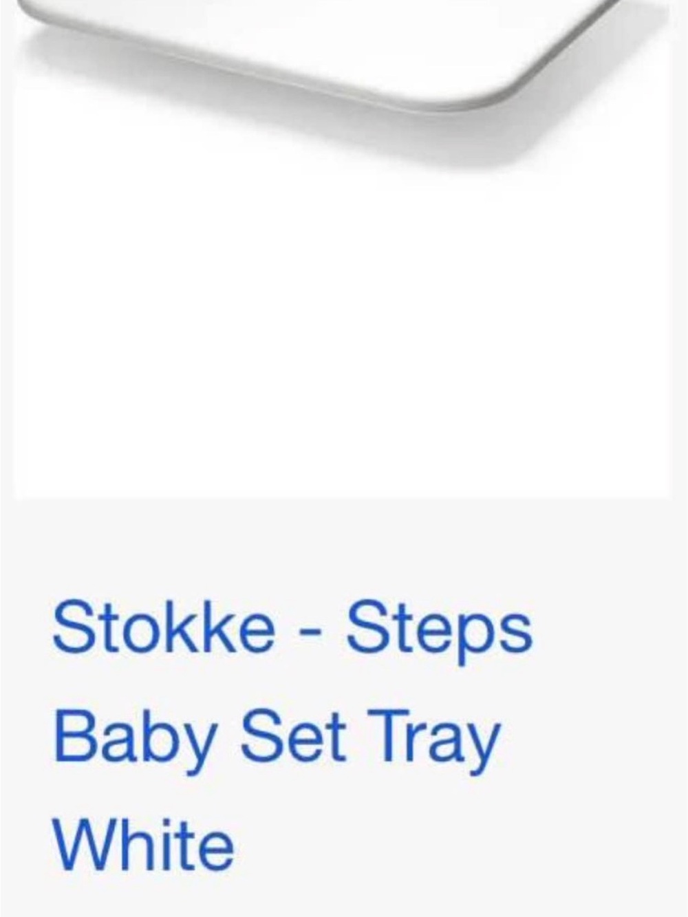 Stokke Steps - seat, cushion & tray - Picture 5 of 6
